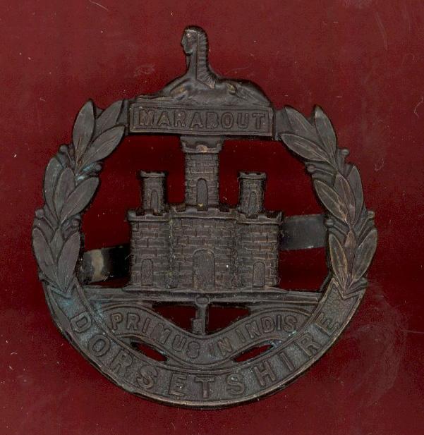 The Dorsetshire Regiment. Officer's OSD cap badge