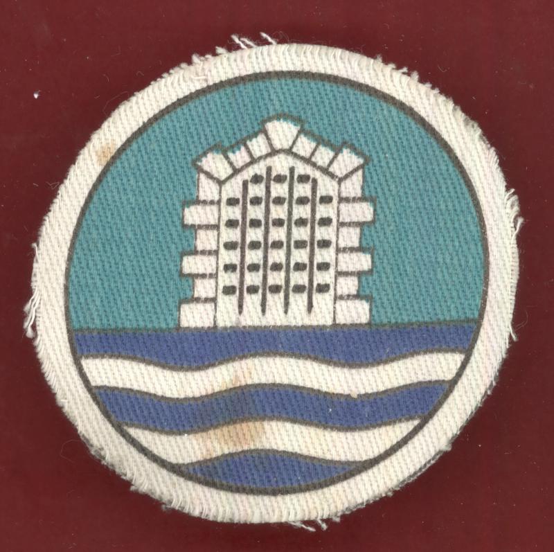 101 Coast Brigade Royal Artillery cloth formation sign