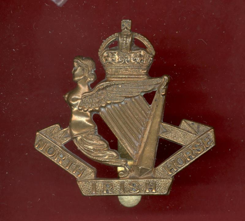 North Irish Horse WW1 OR's cap badge