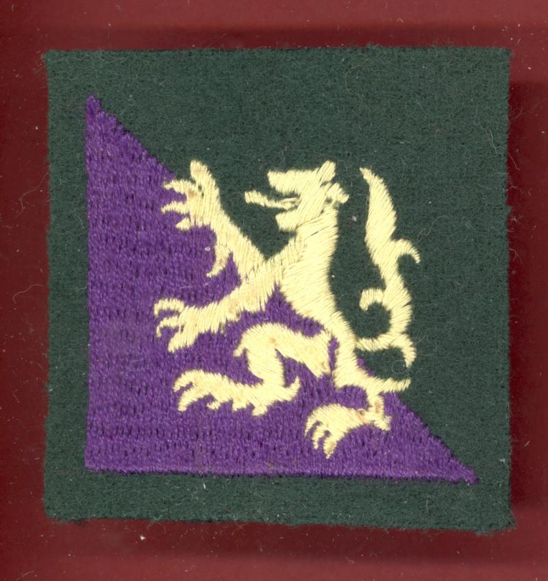North Highland District Scottish Command cloth formation sign