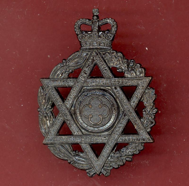 Royal Army Chaplains Department Jewish Chaplain OSD cap badge