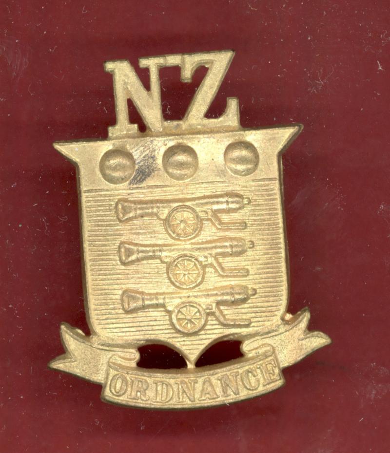 New Zealand Army Ordnance Corps WW1 cap badge