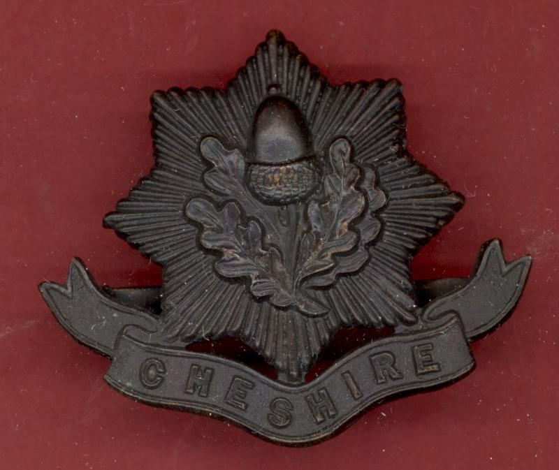 The Cheshire Regiment WW1 Officer's OSD cap badge