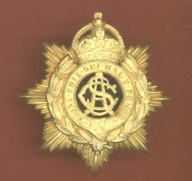 Army Service Corps WW1 Officer's pouch badge