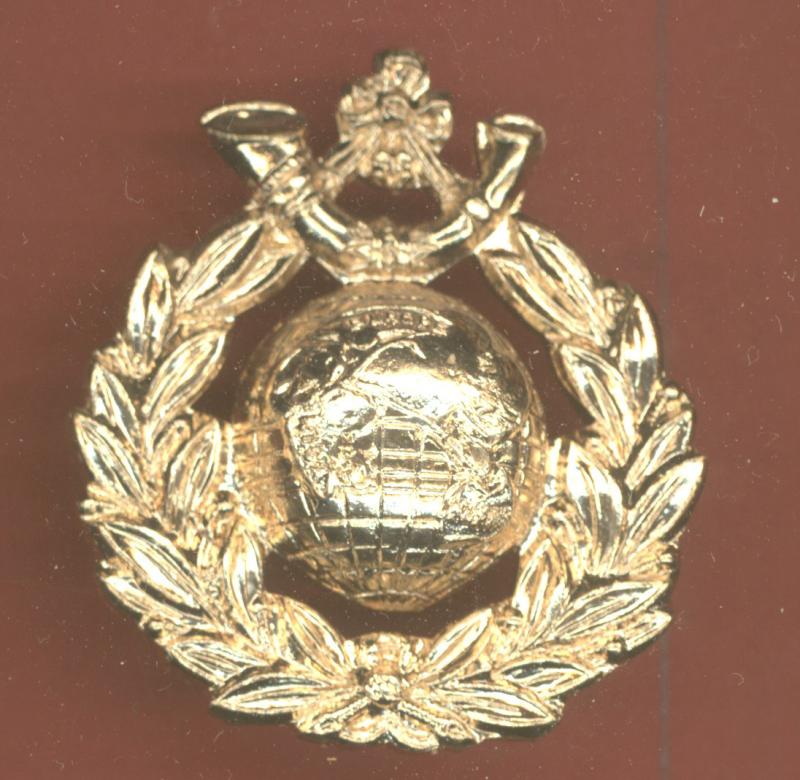 Royal Marines Cadets Band Gosport staybright cap badge