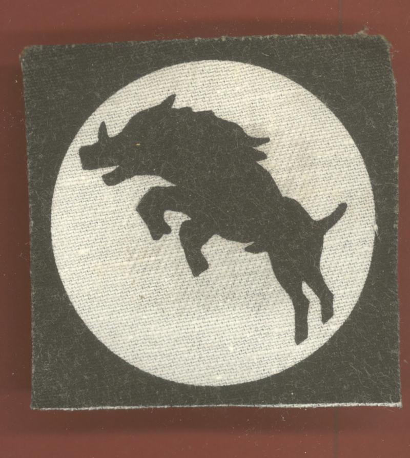 30th Corps WW2 cloth formation sign