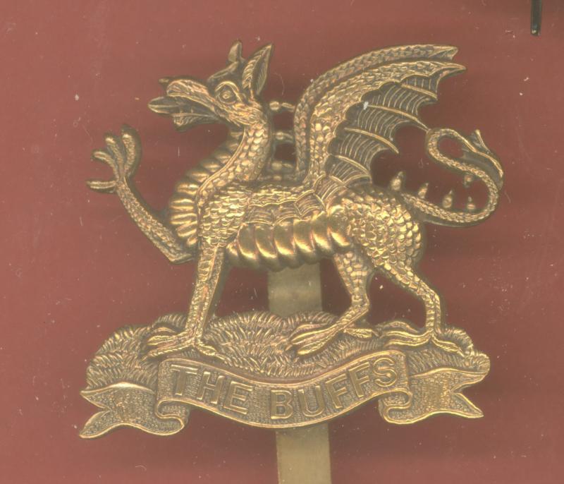 The Buffs Royal East Kent Regt  OR's cap badge