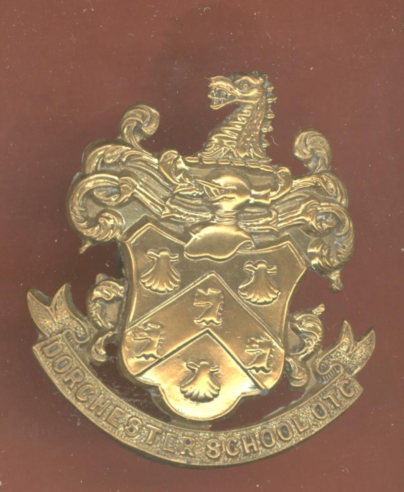 Dorchester School OTC cap badge