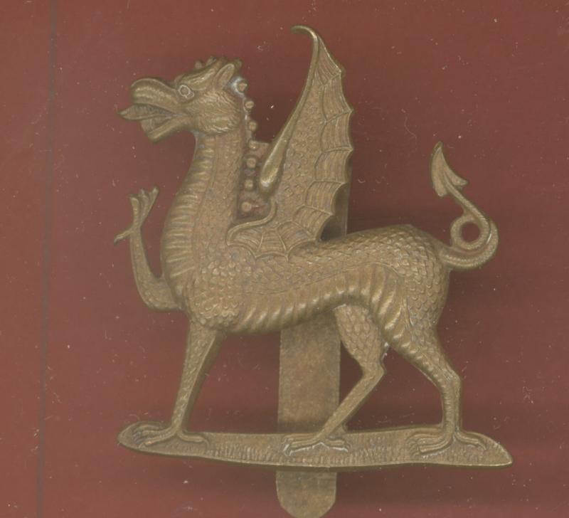 Monmouth School O.T.C.  cap badge