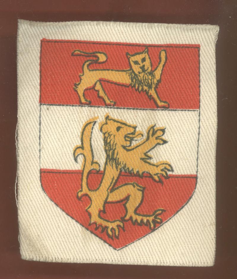 21st Corps Territorial Army cloth formation sign