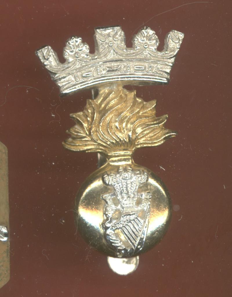 Royal Irish Fusiliers OR's staybright cap badge
