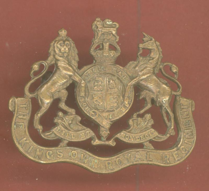 The Norfolk Yeomanry King's Own Royal Regiment WW1 collar badge