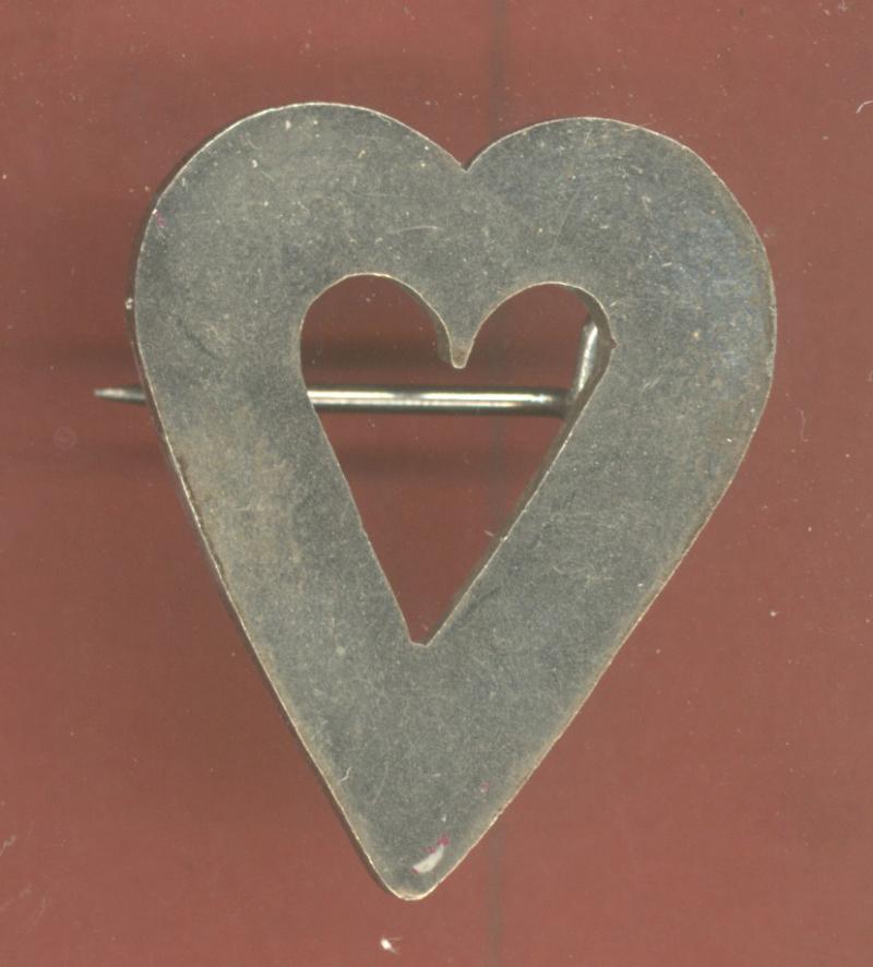 5th King's African Rifles Officer's Arabic cap badge numeral