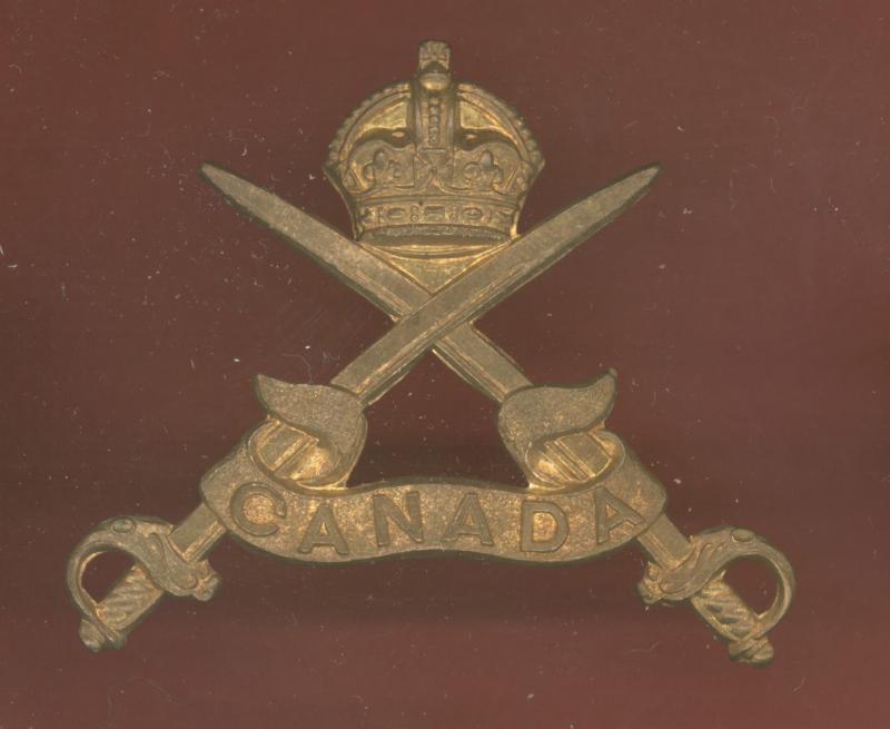 Canadian Physical Training Instructor's  WW1 CEF cap badge