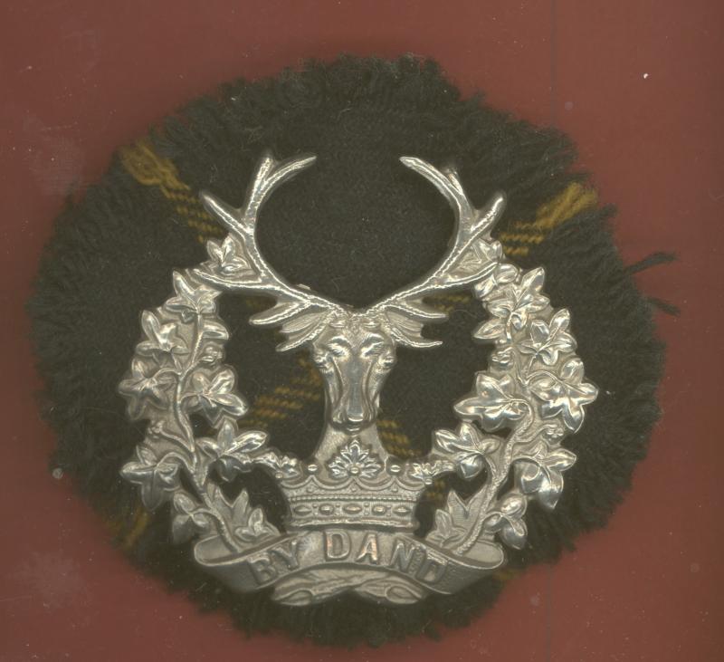 Scottish Gordon Highlanders WW1 OR's glengarry badge