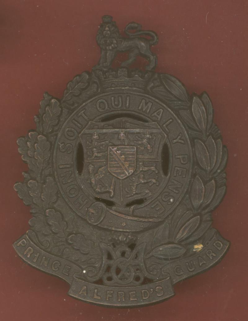 South African Prince Alfred's Guard helmet plate
