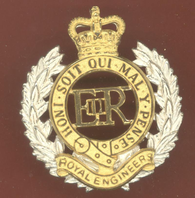 Royal Engineers Officers cap badge