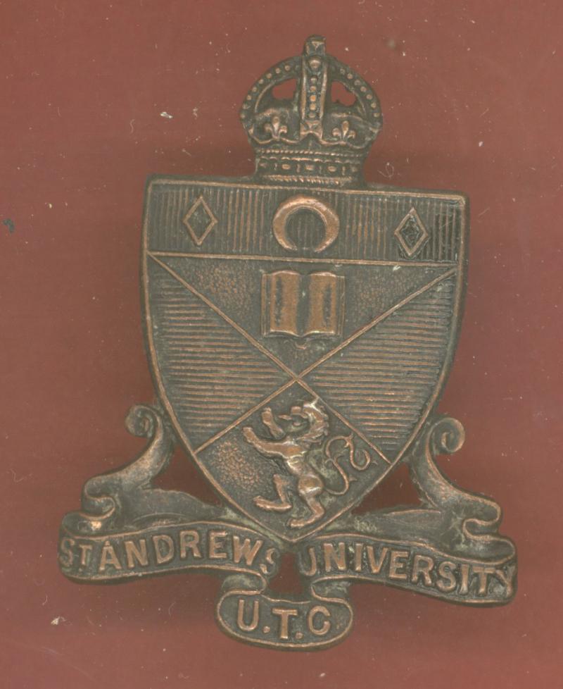 St. Andrew University U.T.C. cap badge