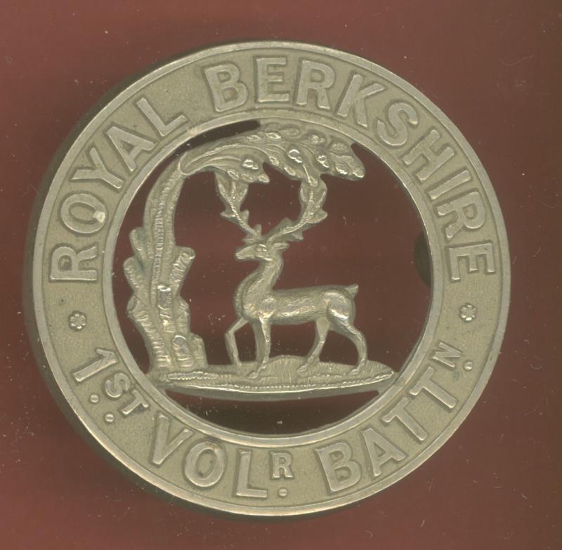 1st (Reading) VB Royal Berkshire Regiment Victorian glengarry badge