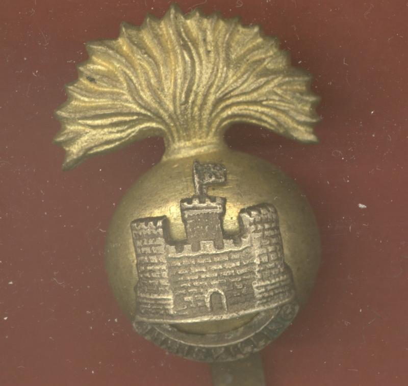 Royal Inniskilling Fusiliers Indian made caubeen badge