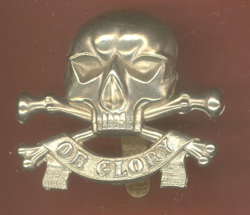 17th/21st Lancers OR's Motto badge