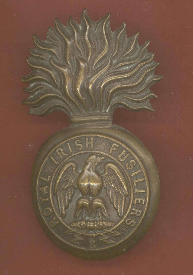 Irish. Royal Irish Fusiliers Victorian OR’s glengarry badge
