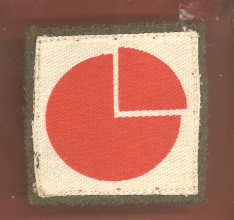 4th Infantry Division WW2 cloth formation sign