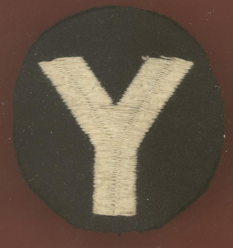 5th Infantry Division WW2 Cloth Formation Sign