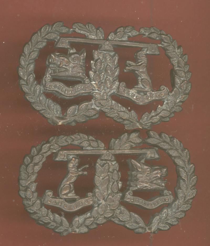 Scottish Argyll & Sutherland Hldrs Officer OSD collar badges