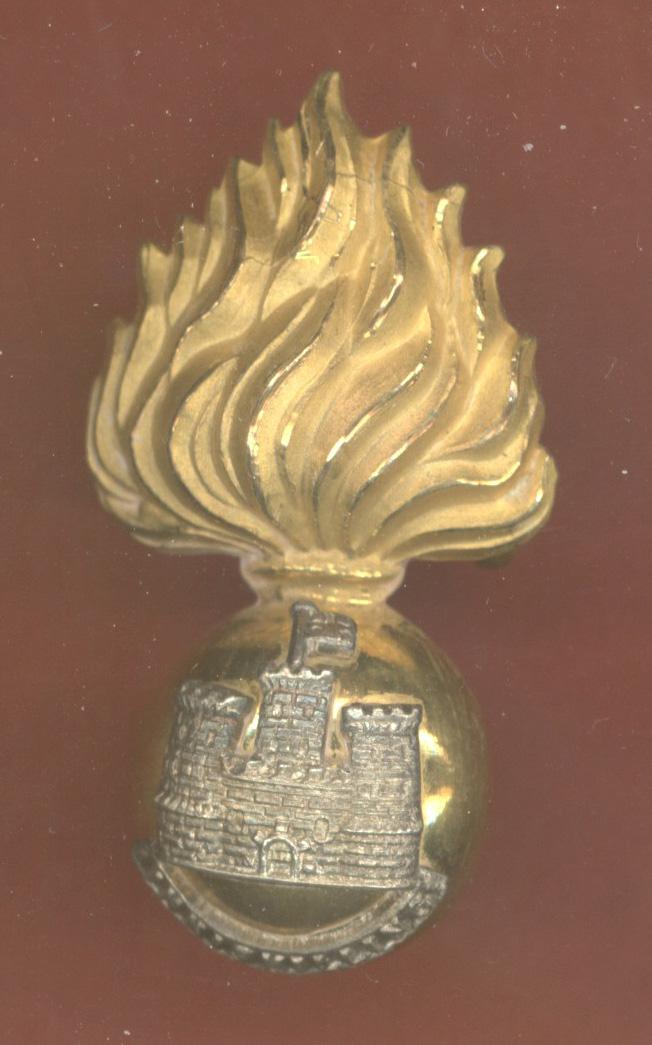 Irish Royal Inniskilling Fusiliers Officers cap badge