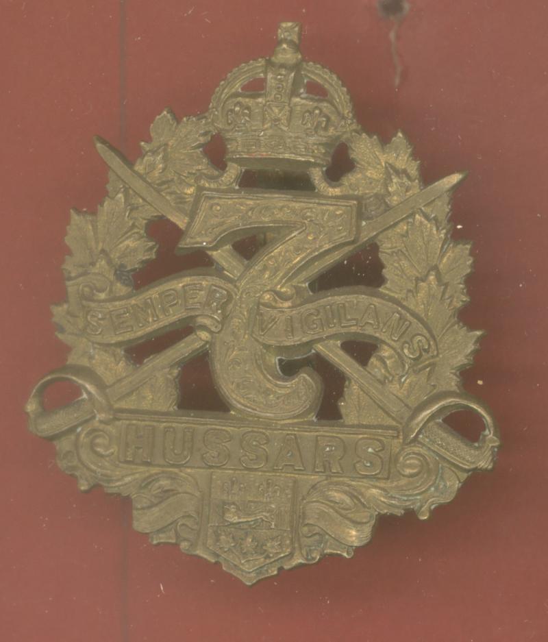 Canadian 7th Hussars cap badge