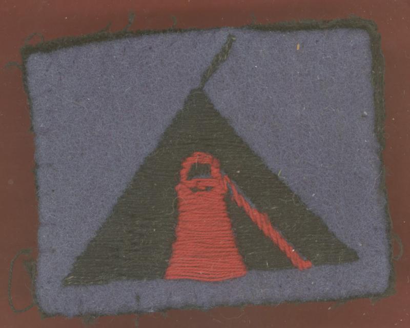 59th Staffordshire Division WW2 cloth formation sign