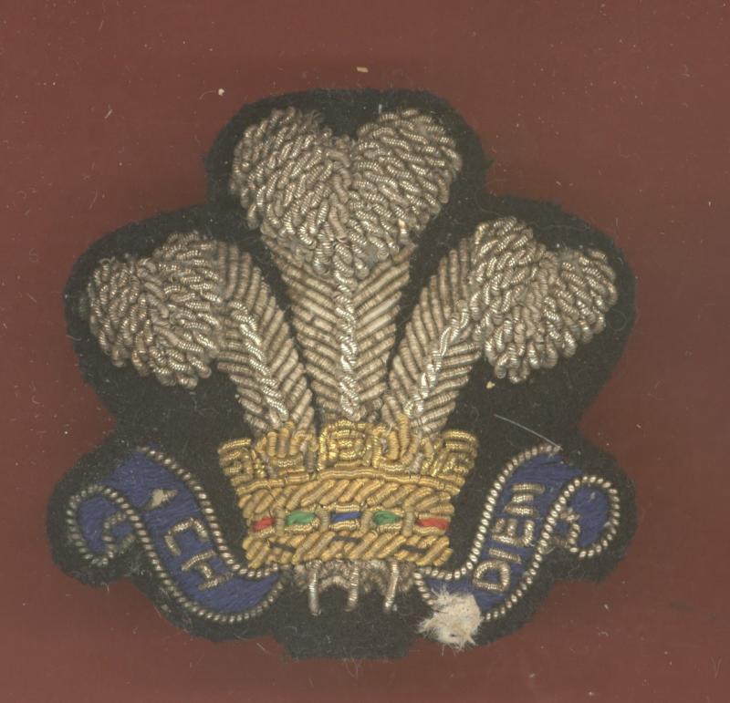 Royal Scots Dragoon Guards P.O.W. arm badge