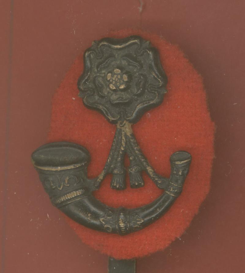 6th (Rifle) Bn. King's Liverpool Regiment. OR's cap badge