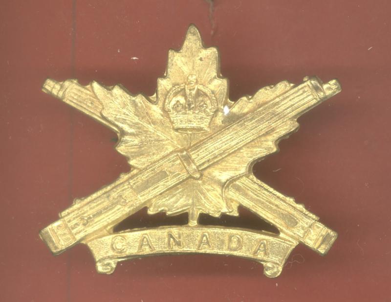 Canadian 2nd Machine Gun Battalion WW1 CEF cap badge