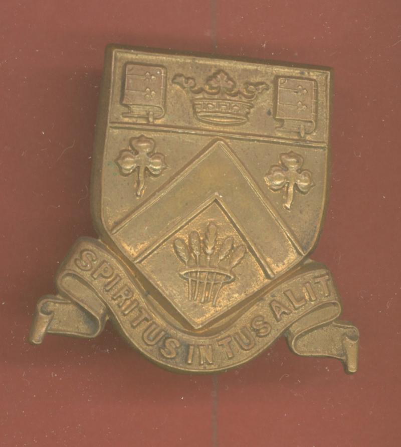 Clifton College Bristol O.T.C. cap badge