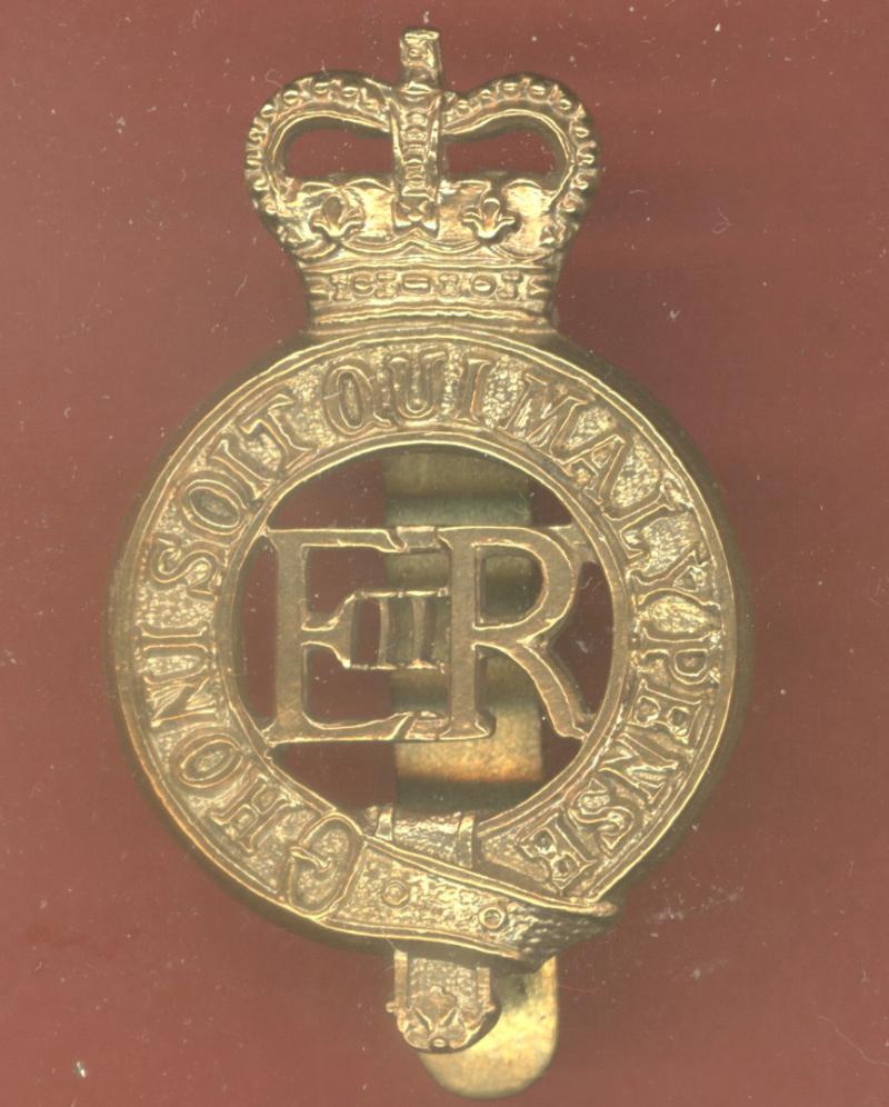 Household Cavalry EIIR OR's cap badge