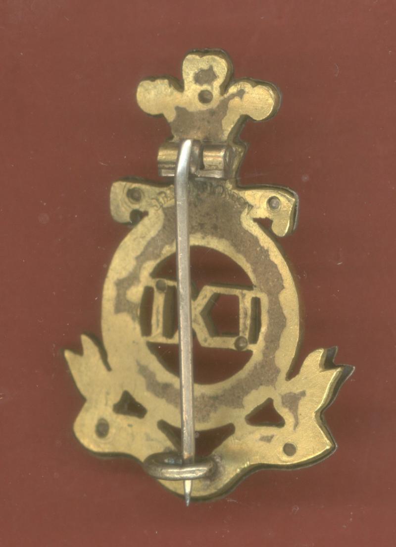 Indian Army. 61st King George's Own Pioneers Officer's pagri badge