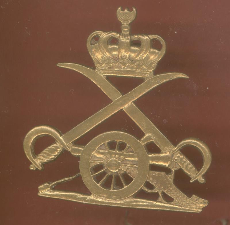 Libyan King Idris Imperial Guards head-dress badge