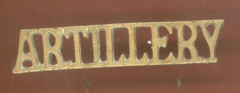 Indian Army ARTILLERY shoulder title