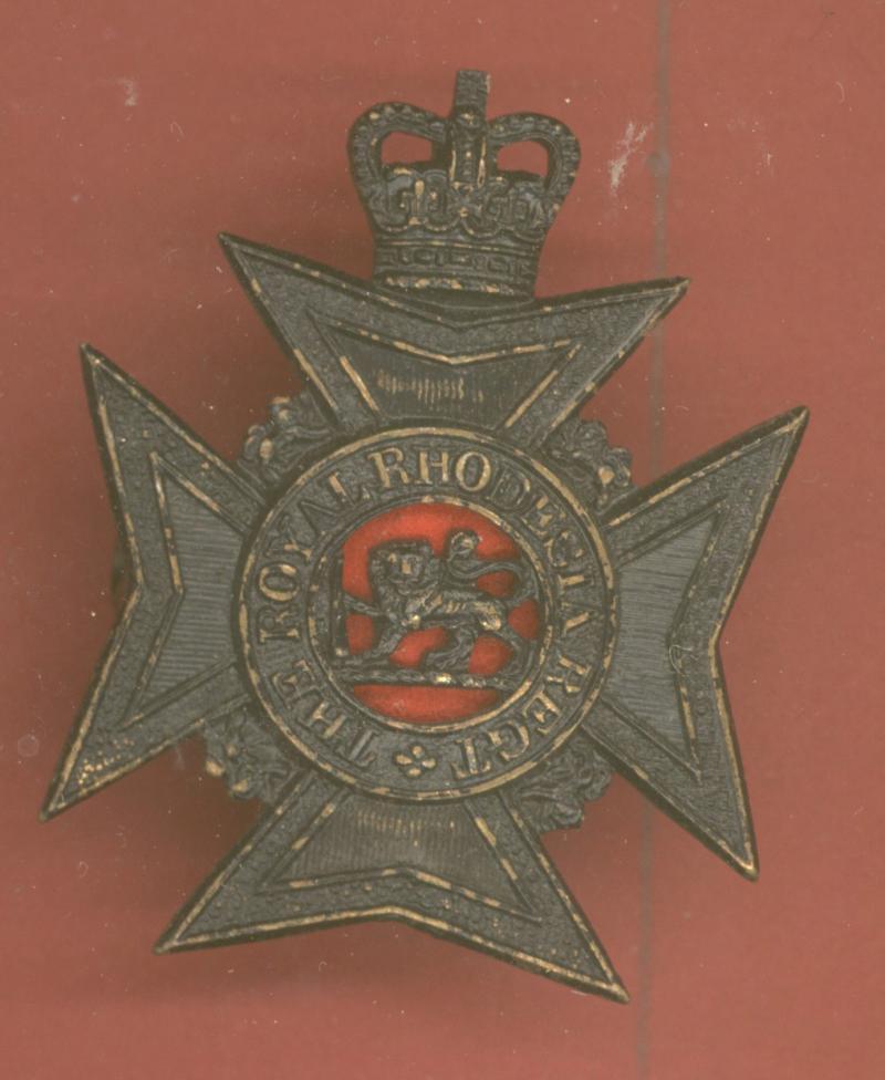 The Royal Rhodesian Regiment cap badge