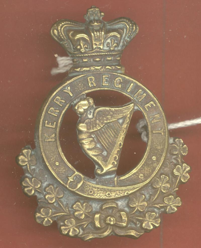 Irish Kerry Militia Victorian glengarry badge