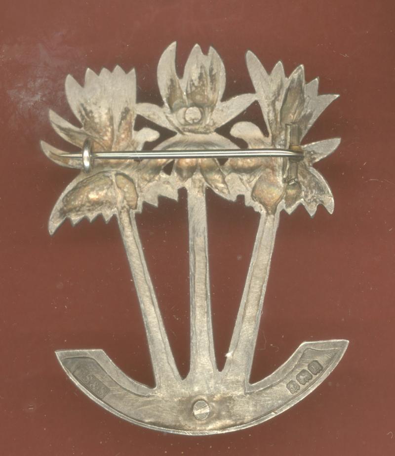 Sudan. Northern Province Police HM silver head-dress badge
