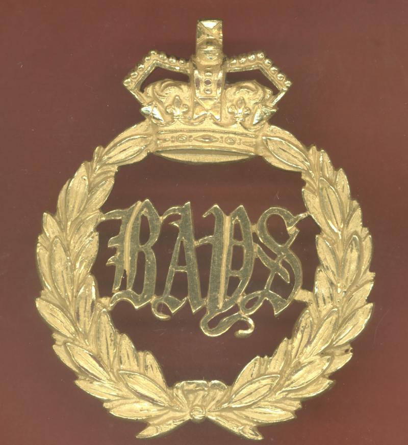 2nd Dragoon Guards (Queen’s Bays) Victorian Officer’s undress sabretache badge