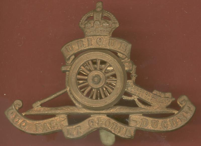 Royal Artillery OR's cap badge