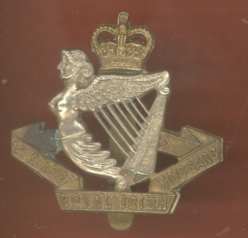 8th King's Royal Irish Hussars EIIR OR's cap badge