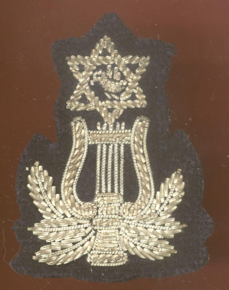 Trinidad & Tabago Police Band bullion  badge