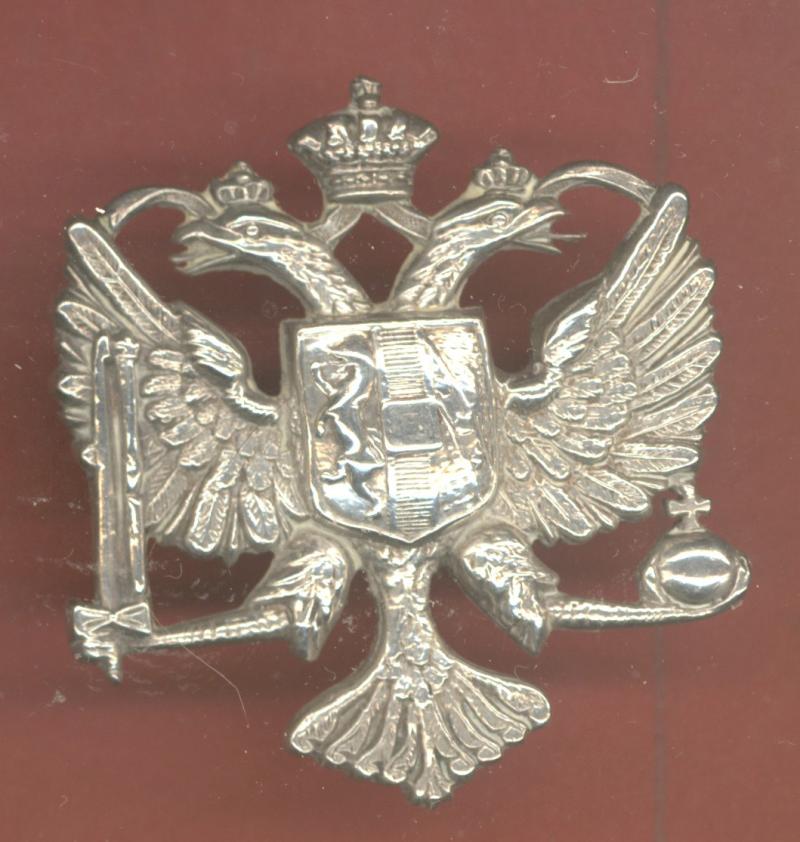 1st King's Dragon Guards Victorian Boer War  HM silver NCO arm badge