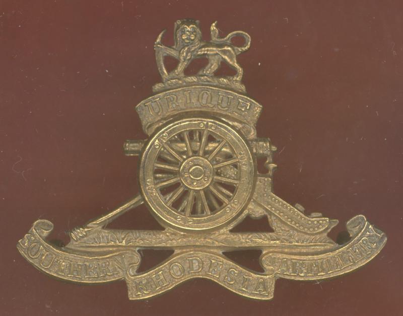 Southern Rhodesia Artillery Regiment beret badge