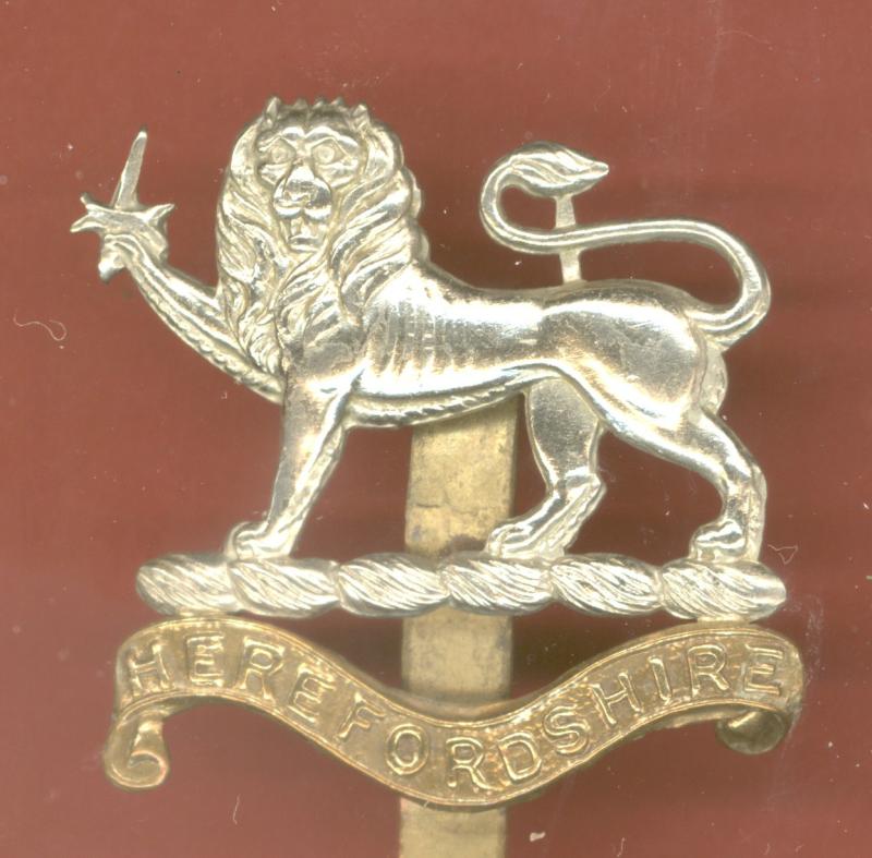 The Herefordshire Regiment OR's cap badge